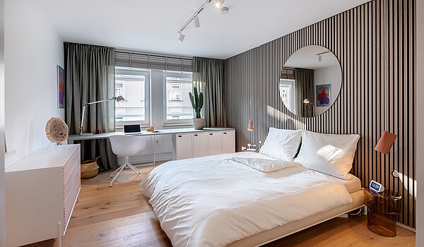 フラット 部屋数 2 部屋 | München-Isarvorstadt | 70459 | Schlafzimmer