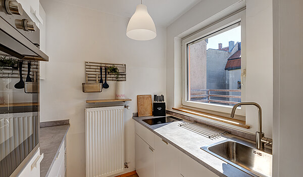 フラット 部屋数 1 部屋 | München-Schwabing | 70449 | Separate Küche mit ...