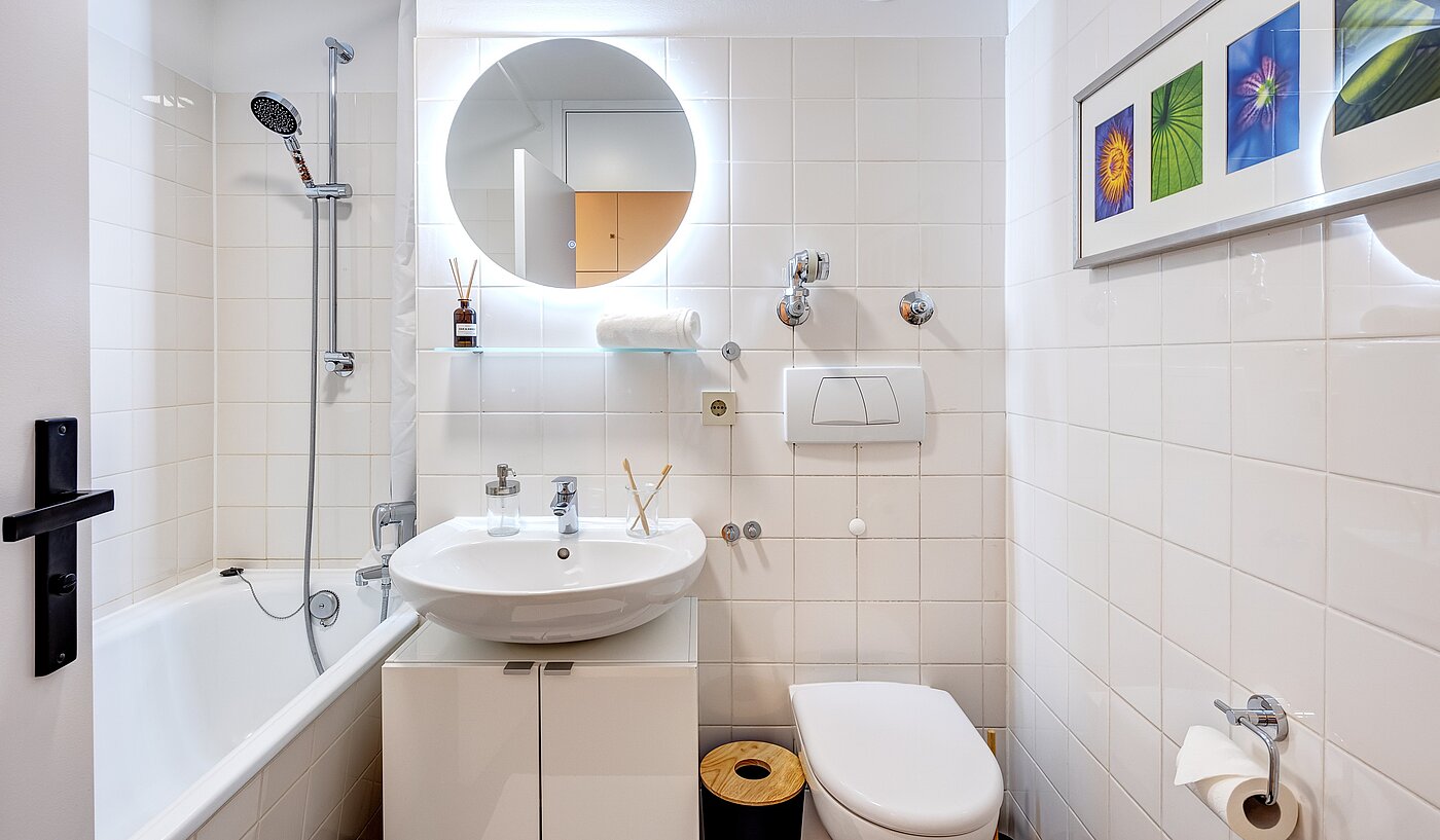 フラット 部屋数 1 部屋 | München-Maxvorstadt | 70132 | ...Bad mit Badewanne