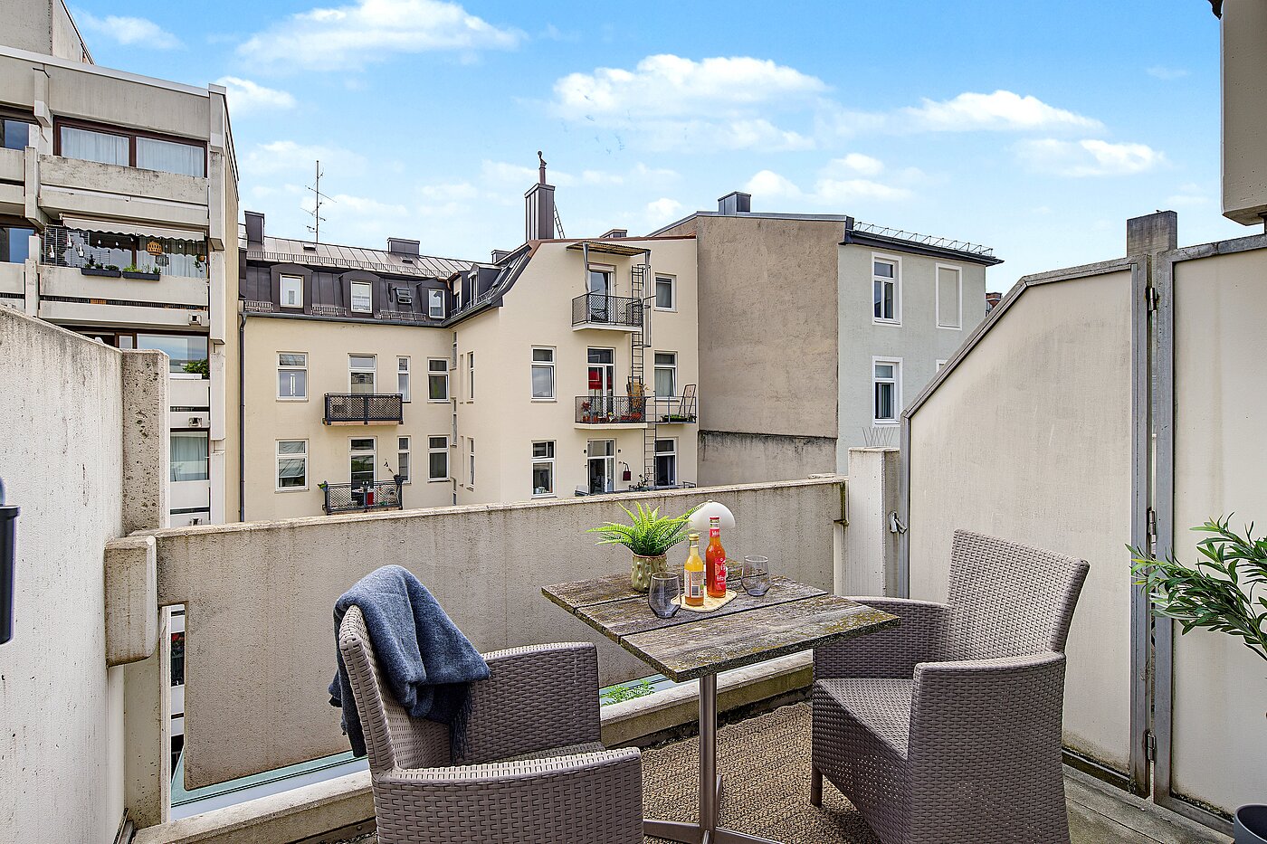 Apartment 部屋数 1 部屋 | München-Maxvorstadt | 70448 | Terrasse