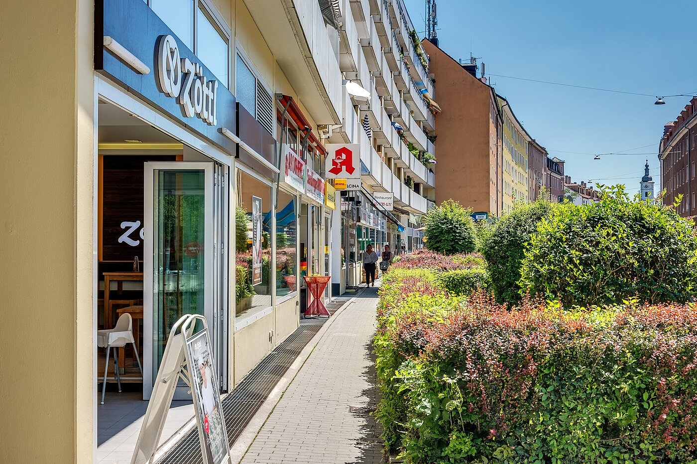 フラット 部屋数 1 部屋 | München-Sendling | 2201ML3 | Einkaufsmöglichkeiten