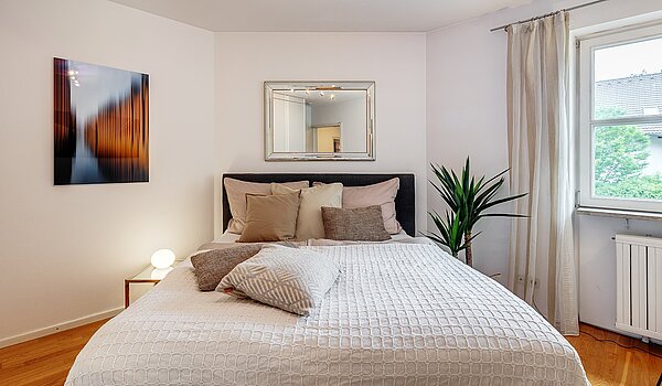 フラット 部屋数 3 部屋 | München-Harlaching | 2108ML3 | Helles Schlafzimmer...