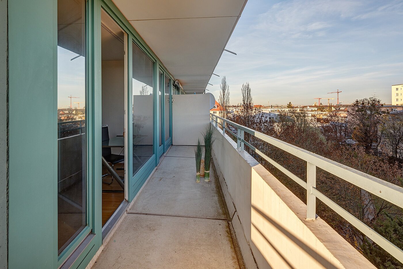 フラット 部屋数 2 部屋 | München-Sendling-Westpark | 2010ML9 | Sonniger Eckbalkon...