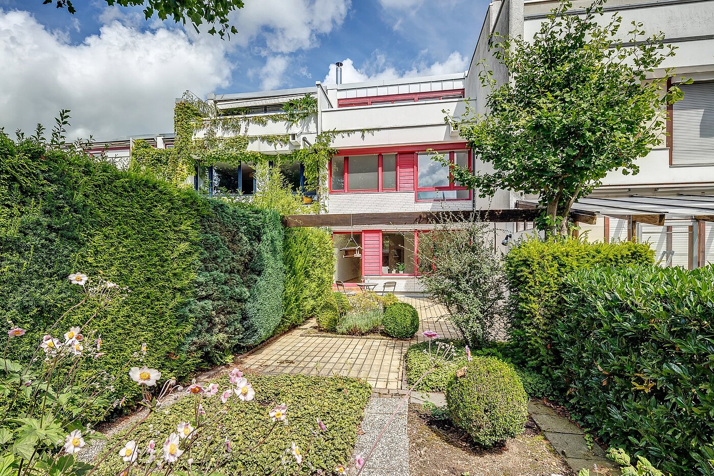 フラット 部屋数 5.5 部屋 | Weßling | 1907ML4 | Ansicht vom Garten