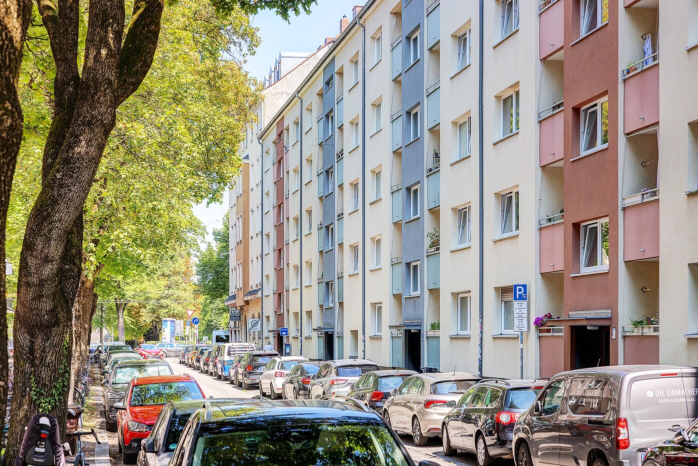フラット 部屋数 1.5 部屋 | München-Neuhausen | 70473 | Ruhige Anliegerstraße