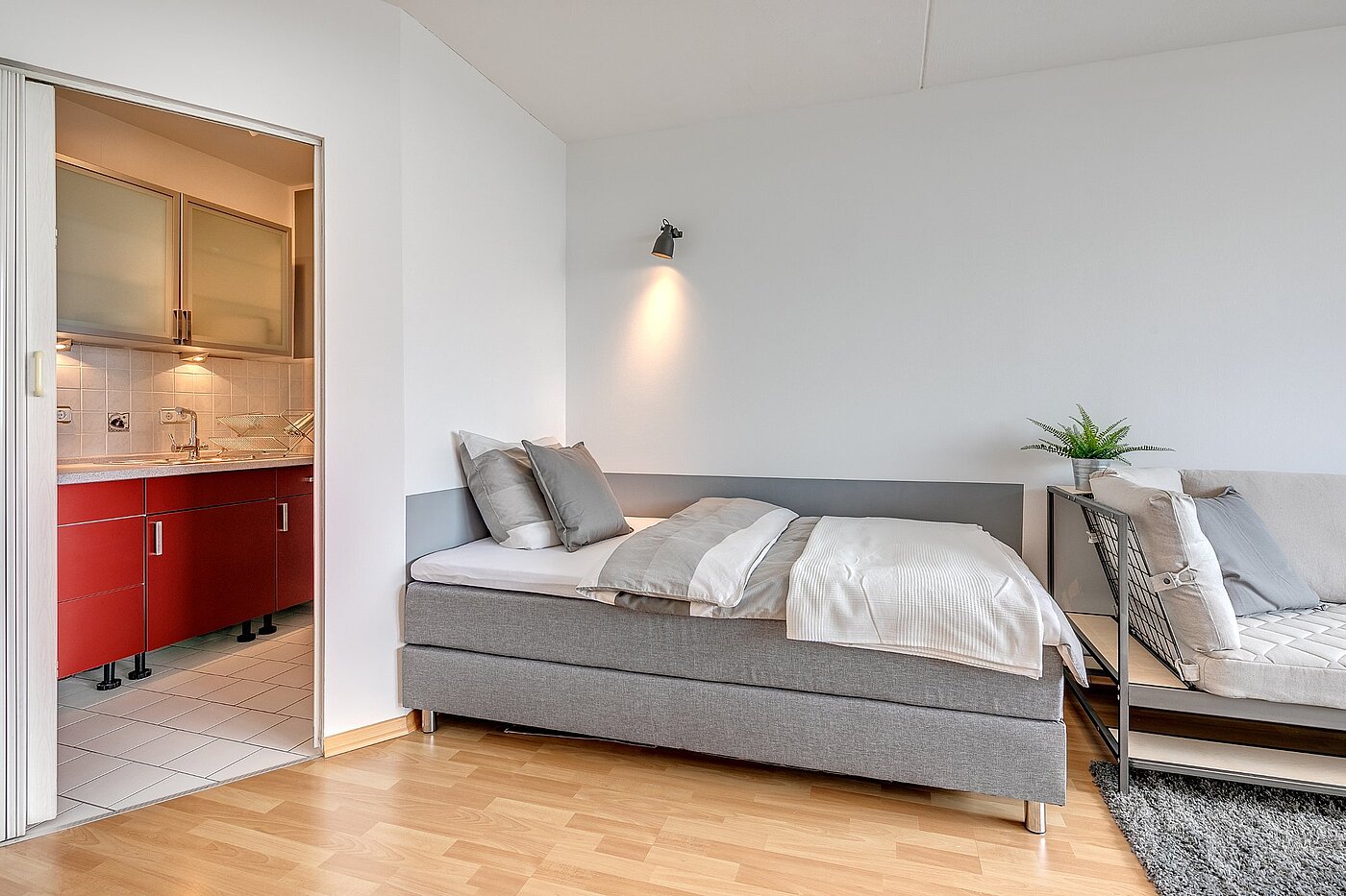 フラット 部屋数 1 部屋 | München-Moosach | 1903ML3 | Blick in die Küche