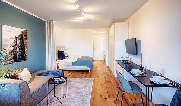 フラット 部屋数 1 部屋 | München-Bogenhausen | 70457 | Raumaufteilung