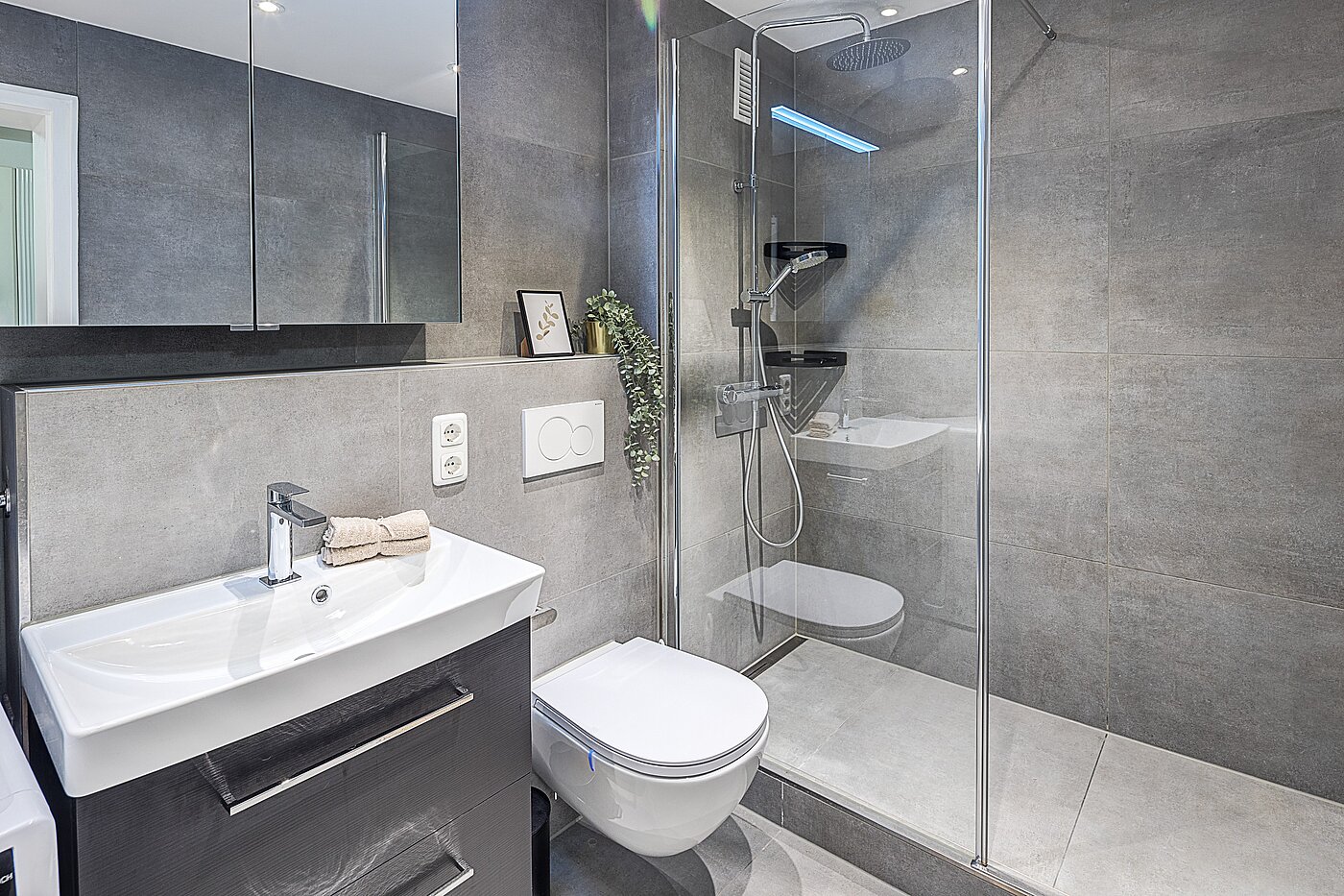 フラット 部屋数 2 部屋 | München-Perlach | 70300 | Badezimmer...