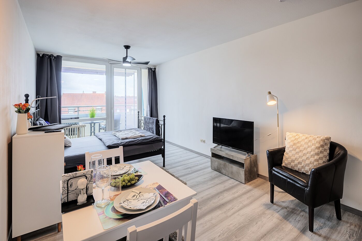 フラット 部屋数 1 部屋 | München-Haidhausen | 70482 | Wohnbereich