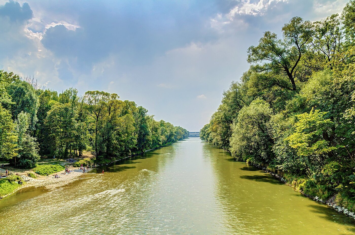 フラット 部屋数 1 部屋 | München-Oberföhring | 2104ML2 | Die Isar nicht weit entfernt