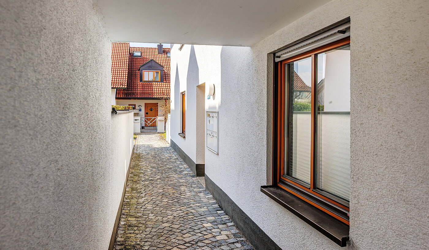 メゾネット・マンション（複数階にわたるマンション） 部屋数 3.5 部屋 | München-Trudering | 70391 | Außenansicht