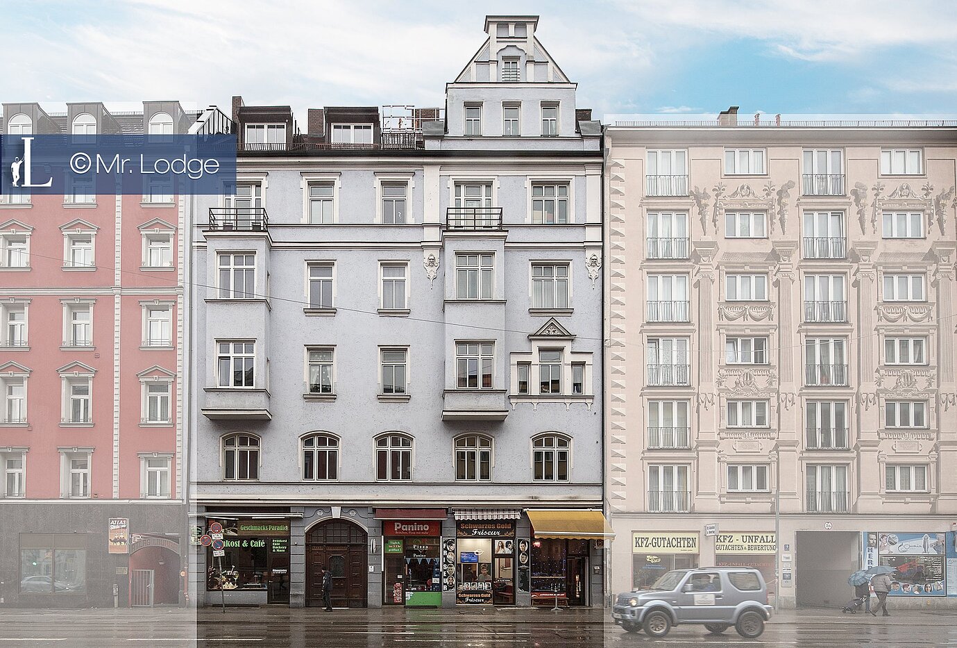 フラット 部屋数 4.5 部屋 | München-Ludwigsvorstadt | 1712ML2 | Hausansicht