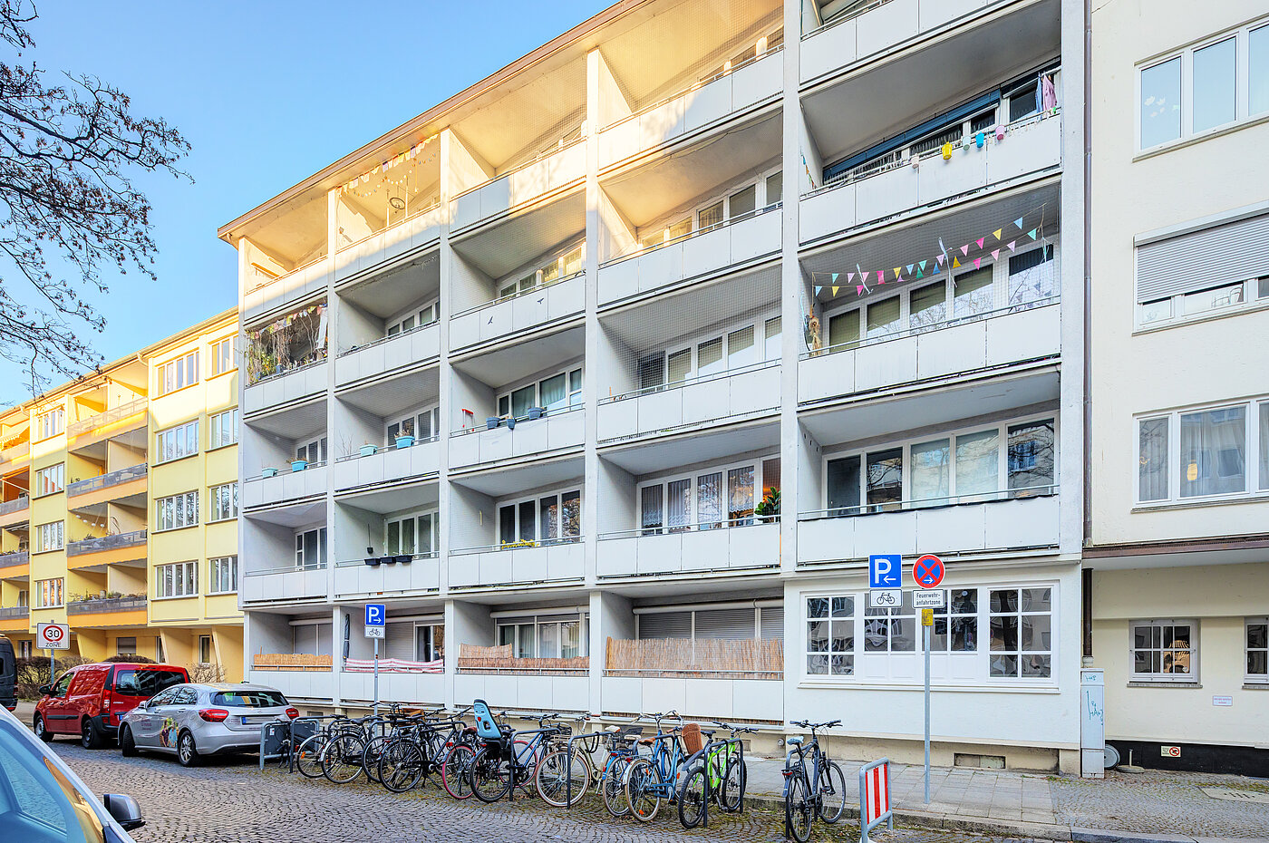 Apartment 部屋数 1 部屋 | München-Schwabing | 70211 | Hausansicht