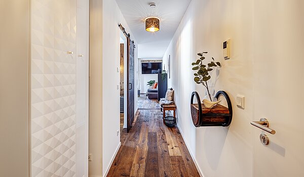 フラット 部屋数 2 部屋 | Bad Wiessee | 700942 | Entrée der Wohnung