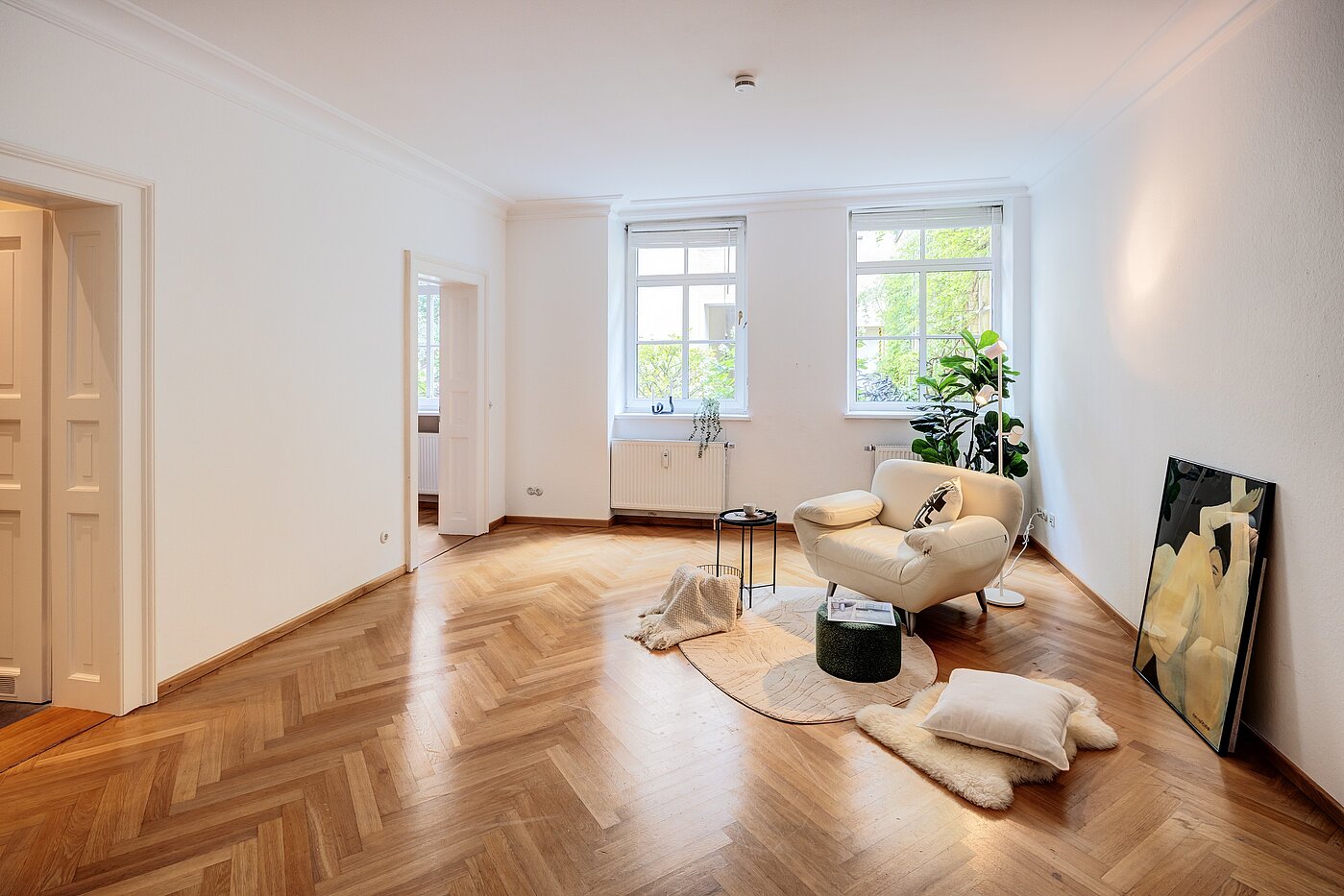 フラット 部屋数 1 部屋 | München-Haidhausen | 70228 | ...mit Fischgrätparkett