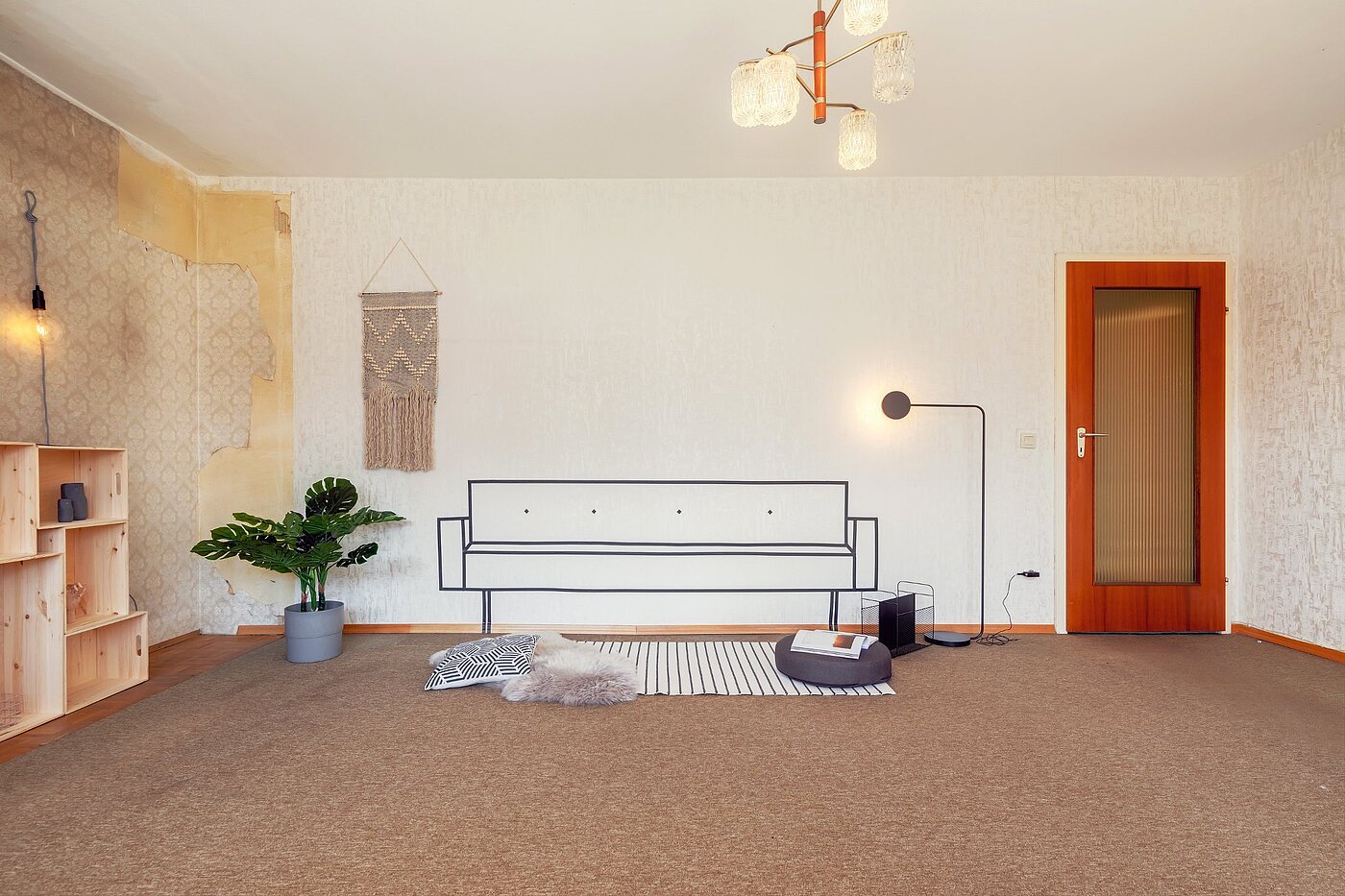 フラット 部屋数 4 部屋 | München-Hadern | 2003ML2 | Geräumiges Wohnzimmer...