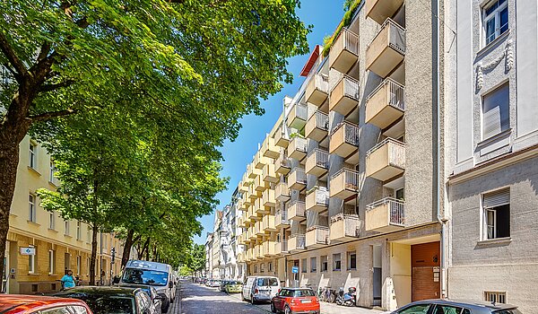 フラット 部屋数 1 部屋 | München-Schwabing | 2210ML3 | Ruhige Anliegerstraße
