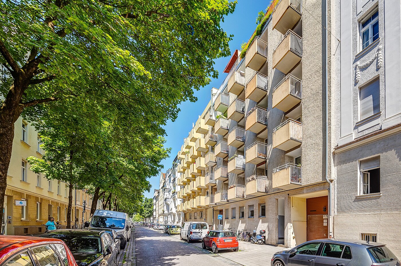 フラット 部屋数 1 部屋 | München-Schwabing | 2210ML3 | Ruhige Anliegerstraße
