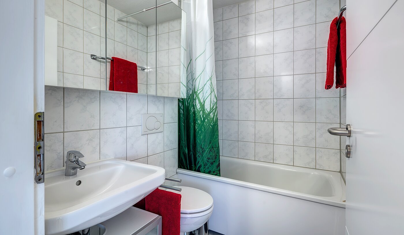 Apartment 部屋数 1 部屋 | 70308 | Badezimmer