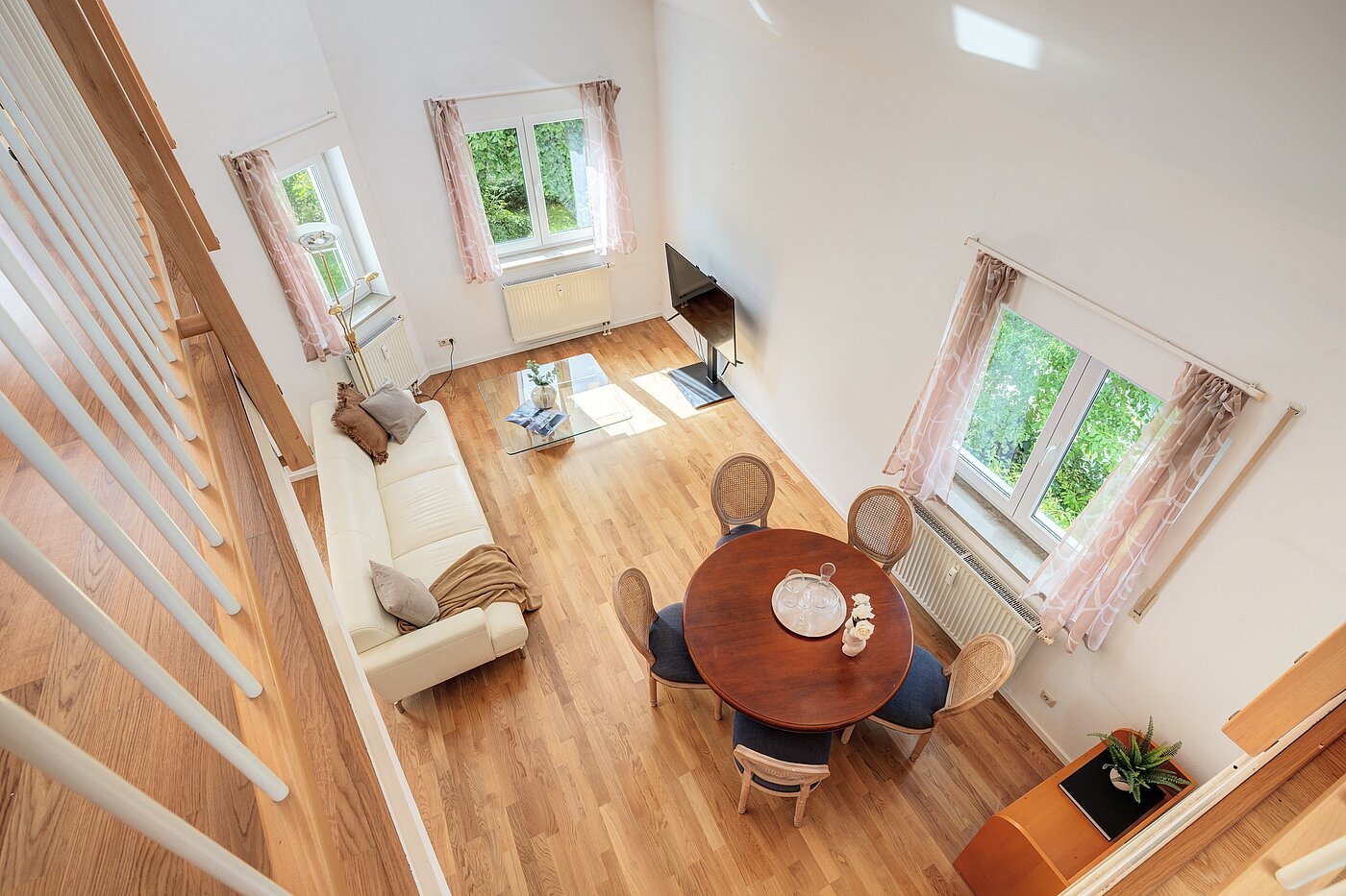 メゾネット・マンション（複数階にわたるマンション） 部屋数 3.5 部屋 | München-Trudering | 70238 | Blick von der Galerie