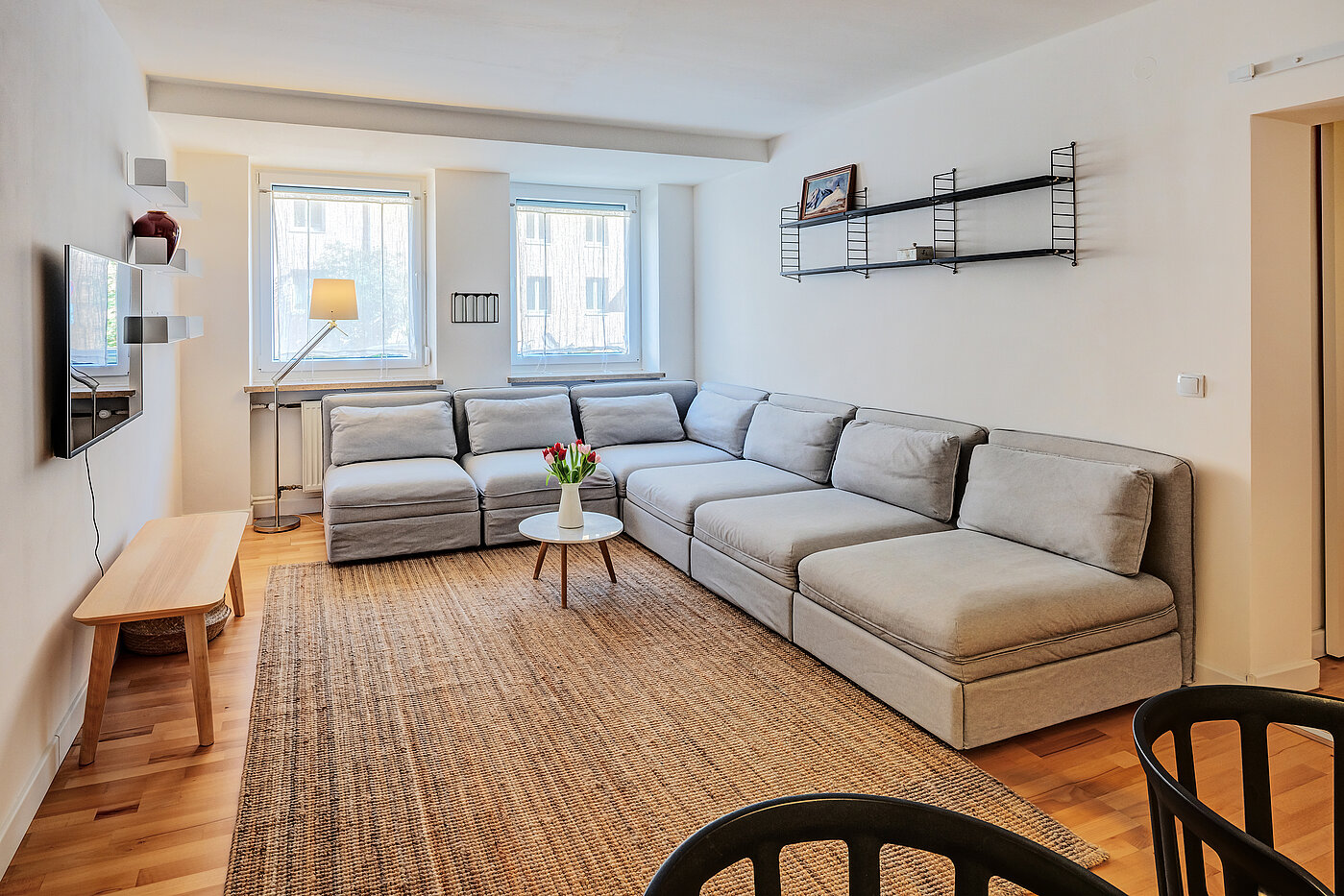 フラット 部屋数 3 部屋 | München-Au | 70447 | Wohnzimmer
