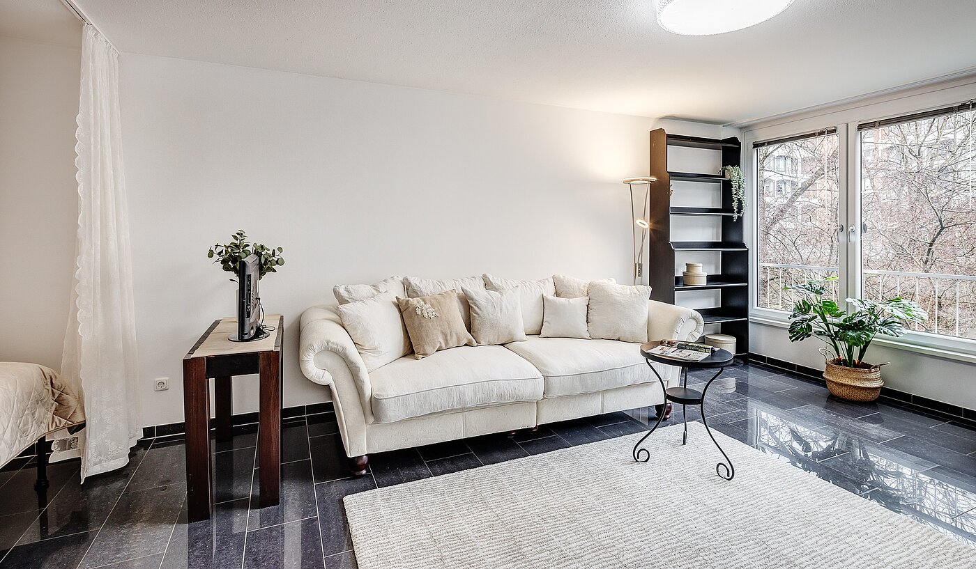 フラット 部屋数 1.5 部屋 | München-Au | 2112ML2 | ...mit großer Fensterfront...