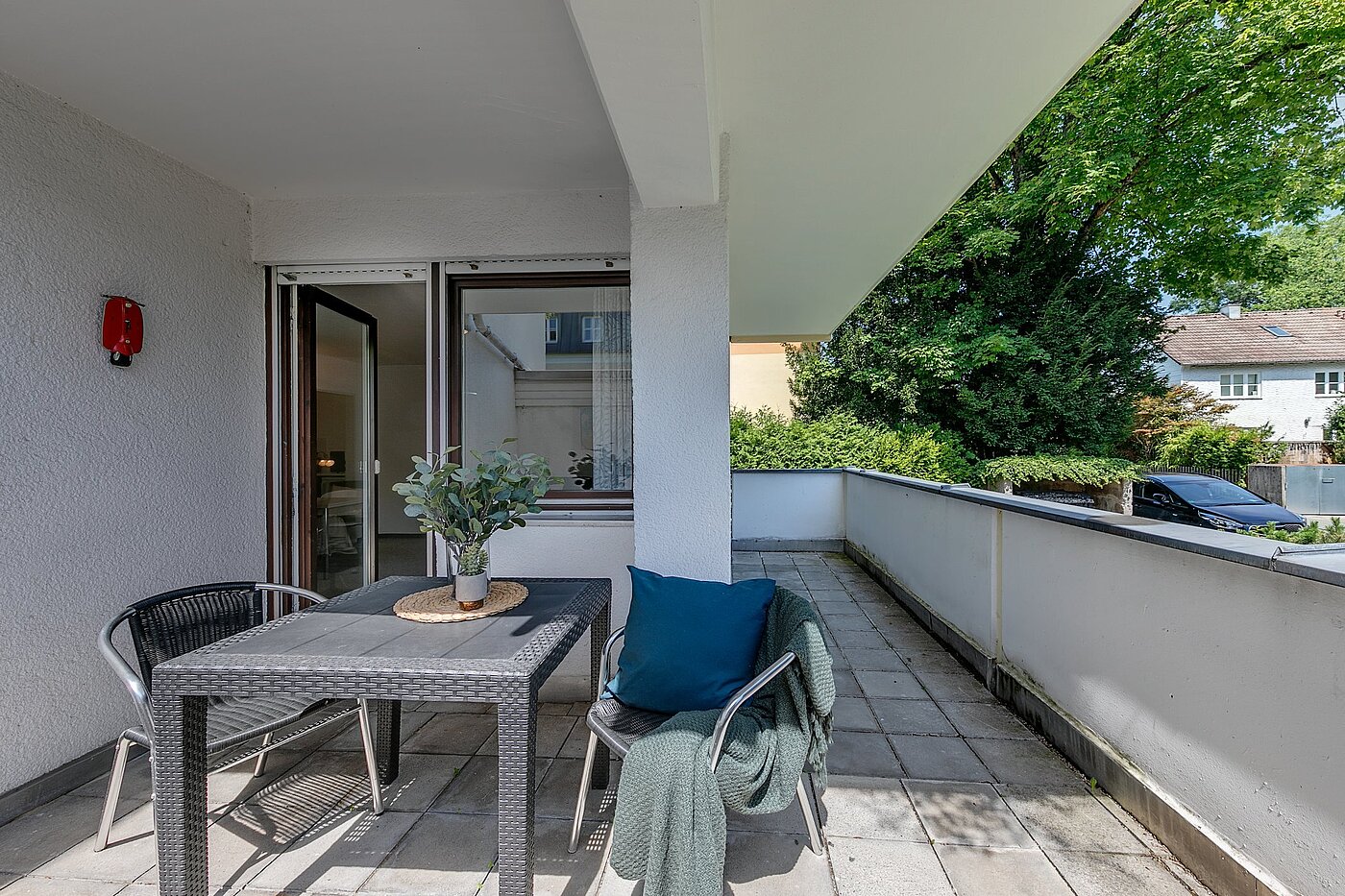 フラット 部屋数 1 部屋 | München-Englschalking | 1907ML2 | Sonnige Terrasse