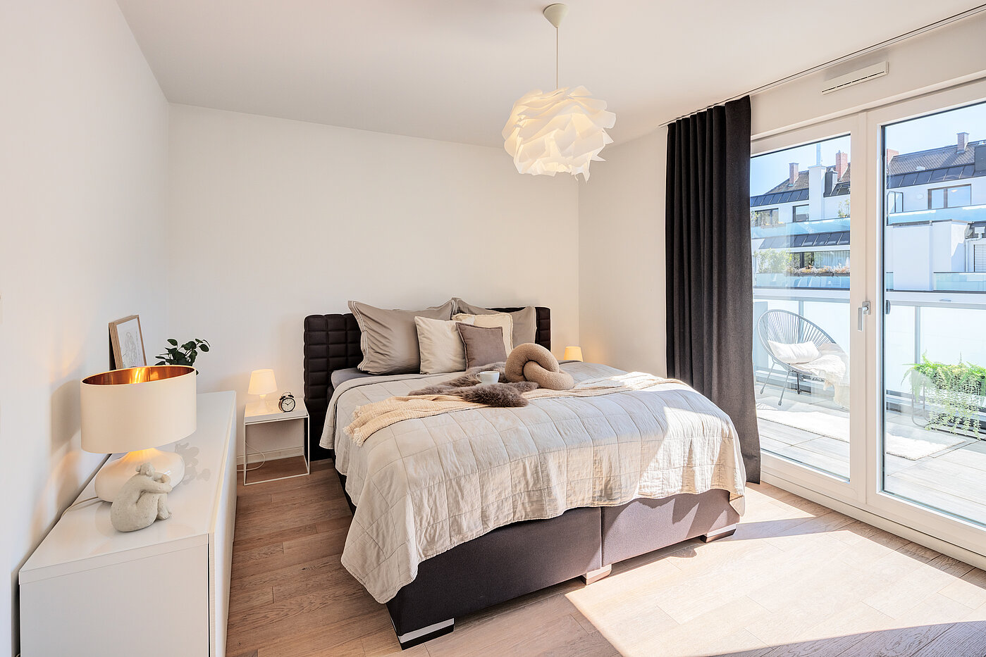 Penthouse 部屋数 2 部屋 | München-Bogenhausen | 70385 | Entspannt schlafen...
