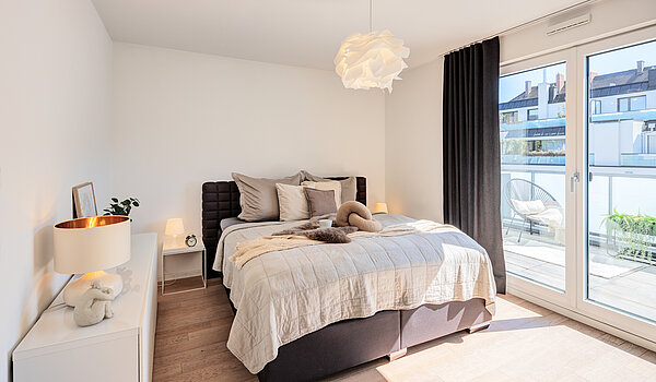 Penthouse 部屋数 2 部屋 | München-Bogenhausen | 70385 | Entspannt schlafen...