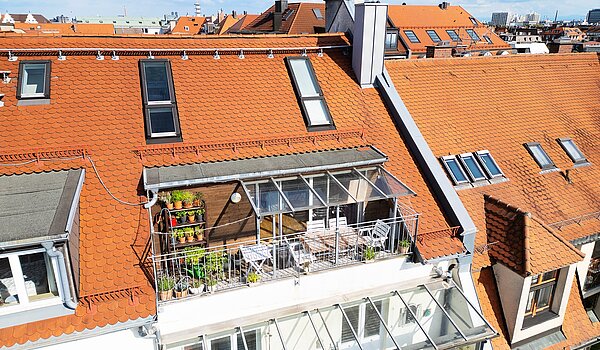 フラット 部屋数 5 部屋 | München-Neuhausen | 70140 | Vogelperspektive