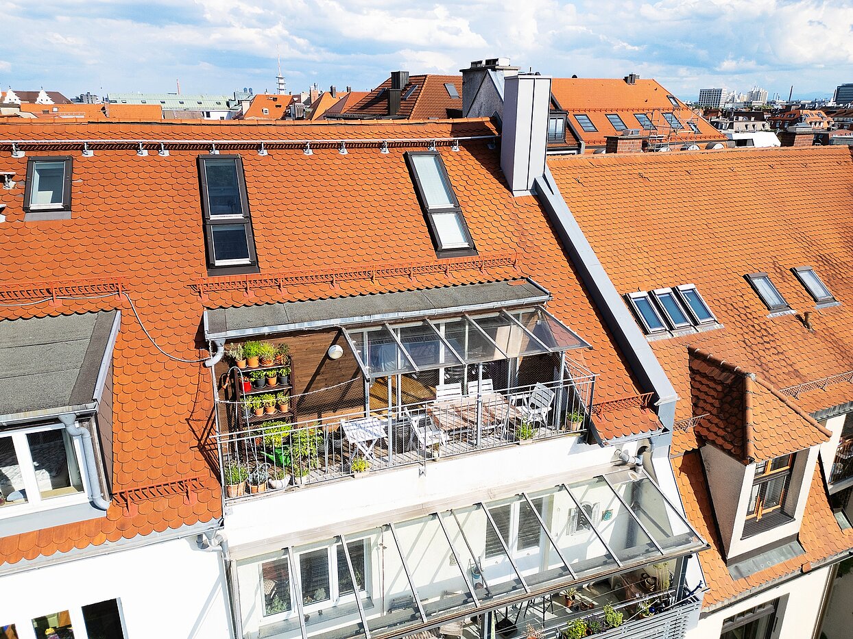 フラット 部屋数 5 部屋 | München-Neuhausen | 70140 | Vogelperspektive