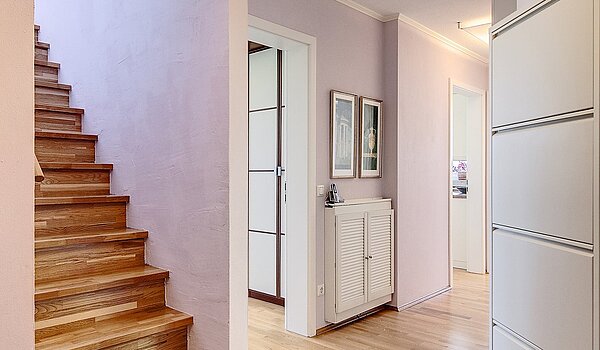 メゾネット・マンション（複数階にわたるマンション） 部屋数 4 部屋 | München-Haidhausen | 1704ML1 | Treppe zur Dachterrasse