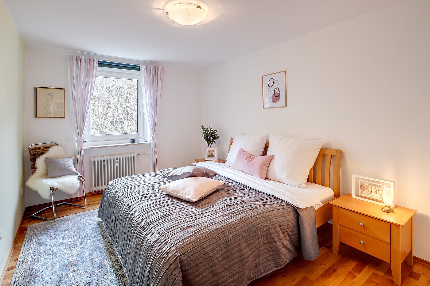 フラット 部屋数 3 部屋 | München-Bogenhausen | 2112ML3 | Schlafzimmer