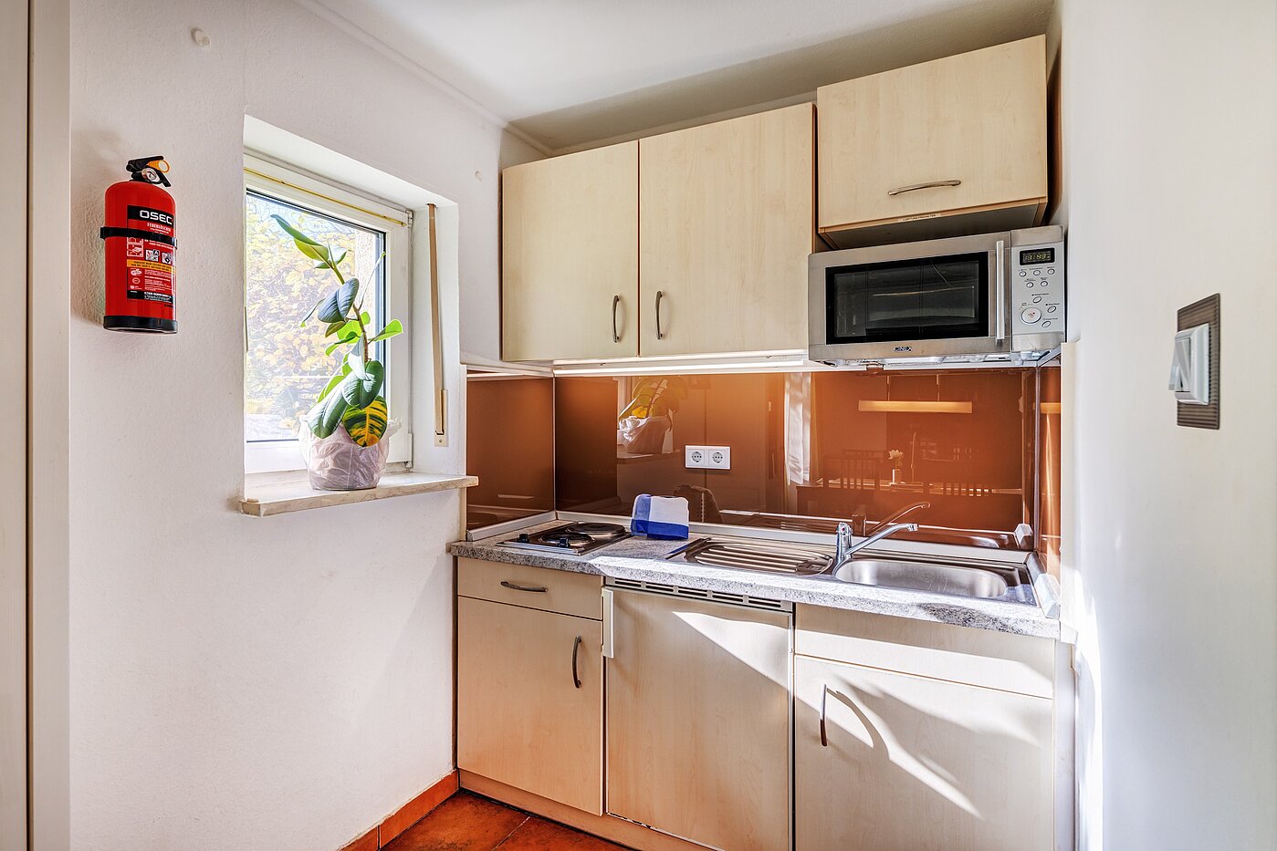 レイズド・グラウンドフロアー（一階が地表よりも高い） 部屋数 1 部屋 | München-Bogenhausen | 70301 | Küche