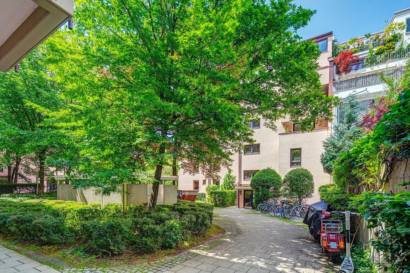 フラット 部屋数 2 部屋 | München-Sendling | 2106ML2 | Begrünter Innenhof