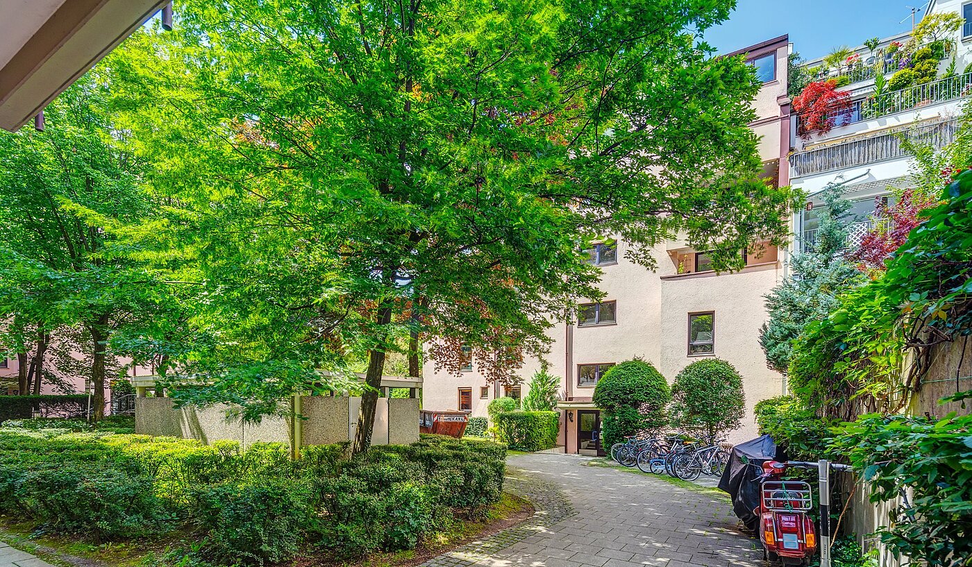 フラット 部屋数 2 部屋 | München-Sendling | 2106ML2 | Begrünter Innenhof
