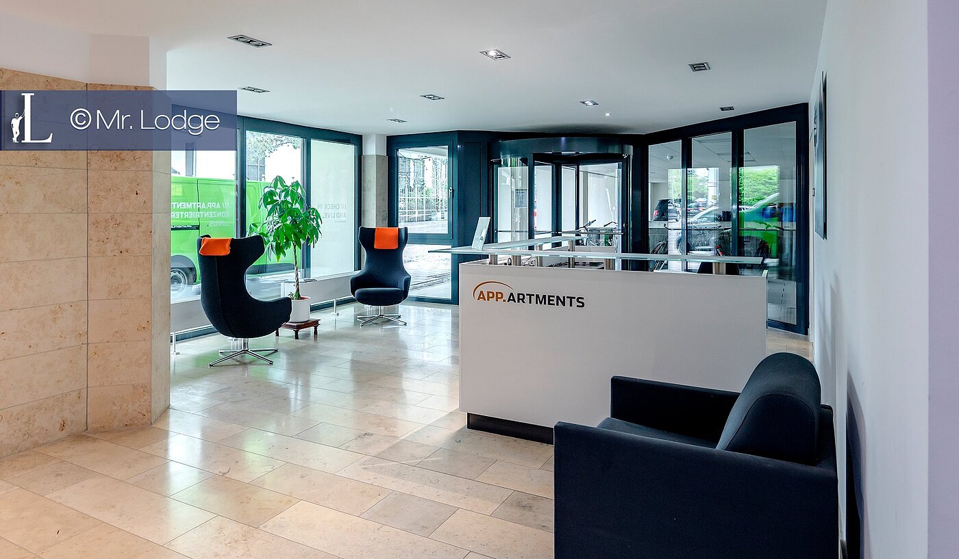 フラット 部屋数 1 部屋 | München-Bogenhausen | 1802ML4 | Empfangsbereich mit Concierge