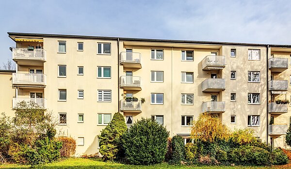 フラット 部屋数 3 部屋 | München-Bogenhausen | 70310 | Ansicht von der Innenhofseite