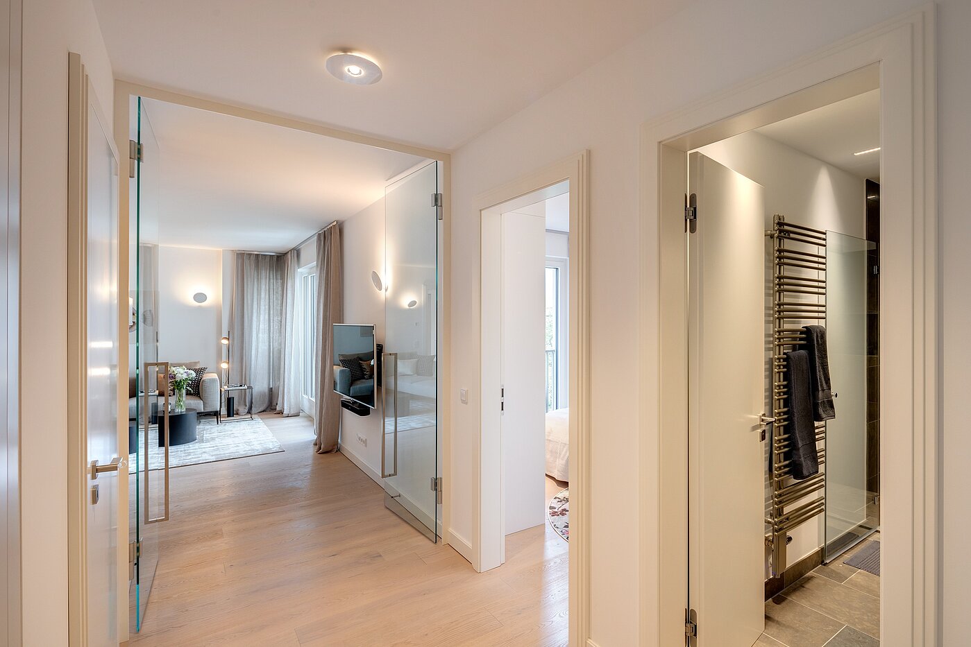 フラット 部屋数 3 部屋 | 70046 | Blick vom Eingang kommend