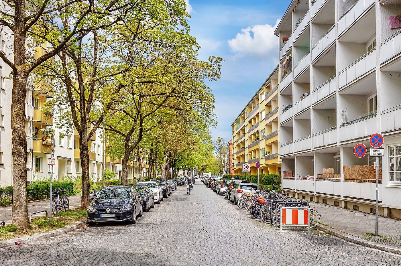 フラット 部屋数 1 部屋 | München-Schwabing | 2105ML1 | Balkonausrichtung