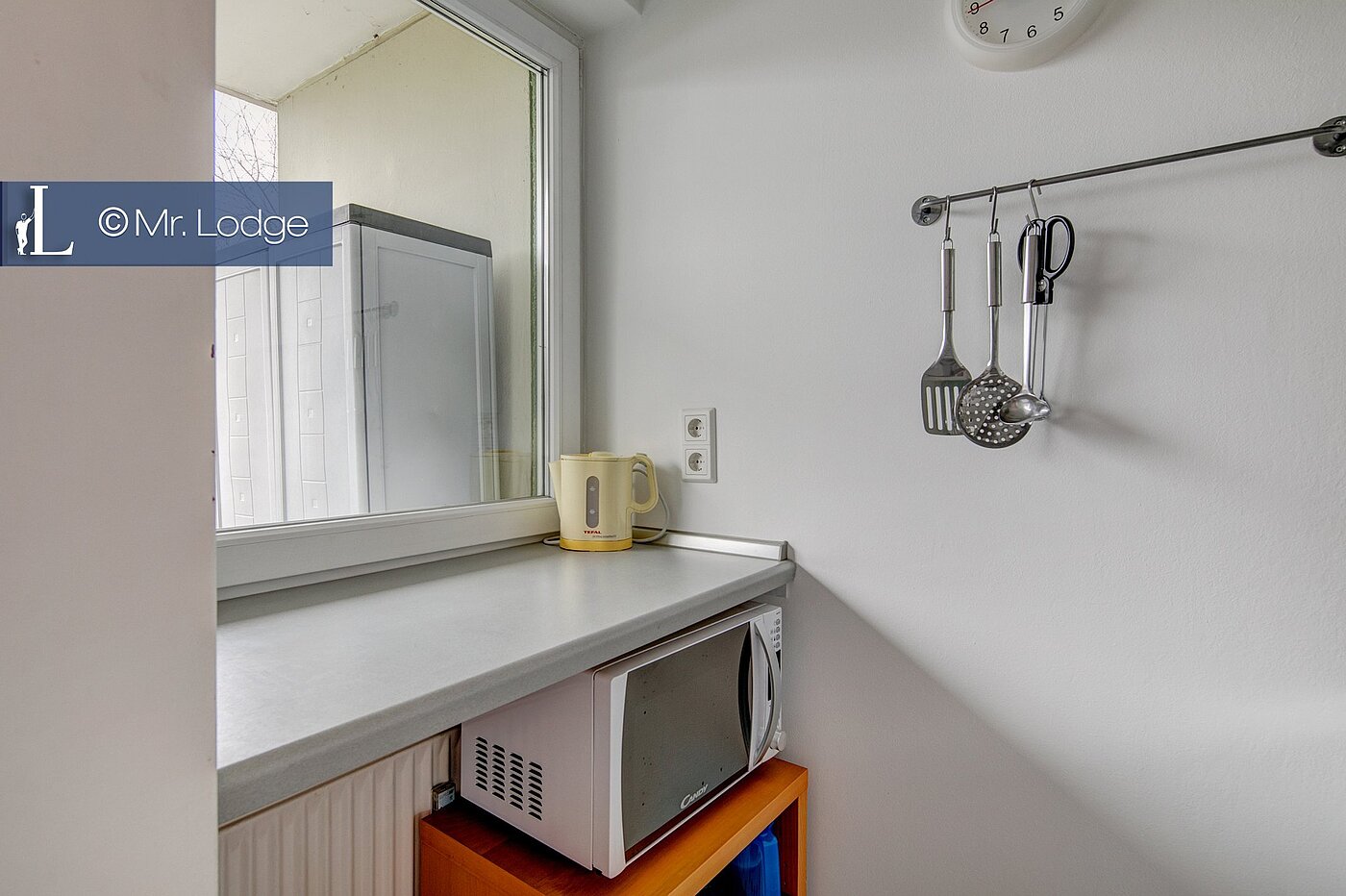 フラット 部屋数 1 部屋 | München-Milbertshofen | 1710ML5 | Küche mit Fenster
