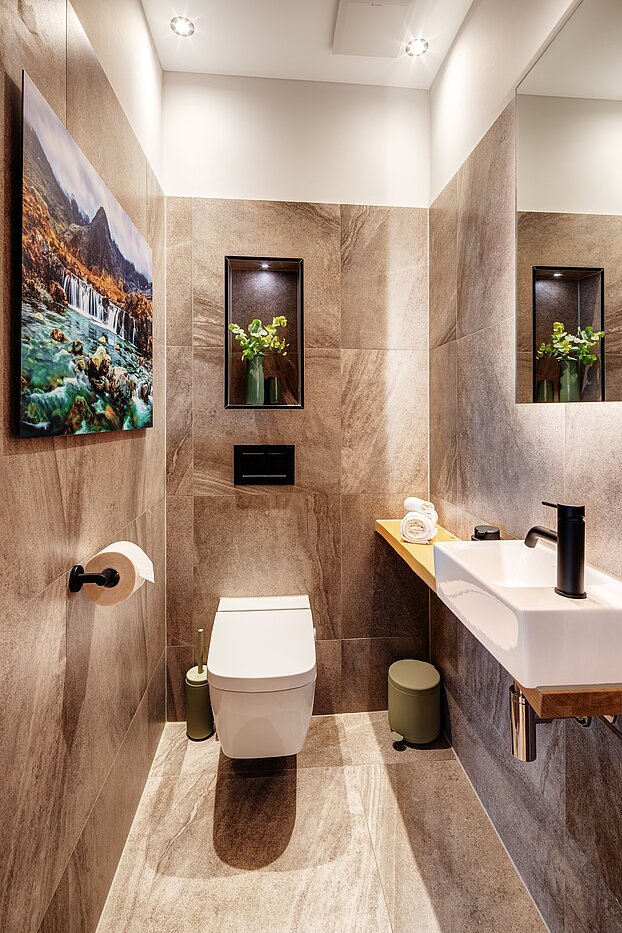 フラット 部屋数 3 部屋 | Bad Wiessee | 70053 | Gäste WC
