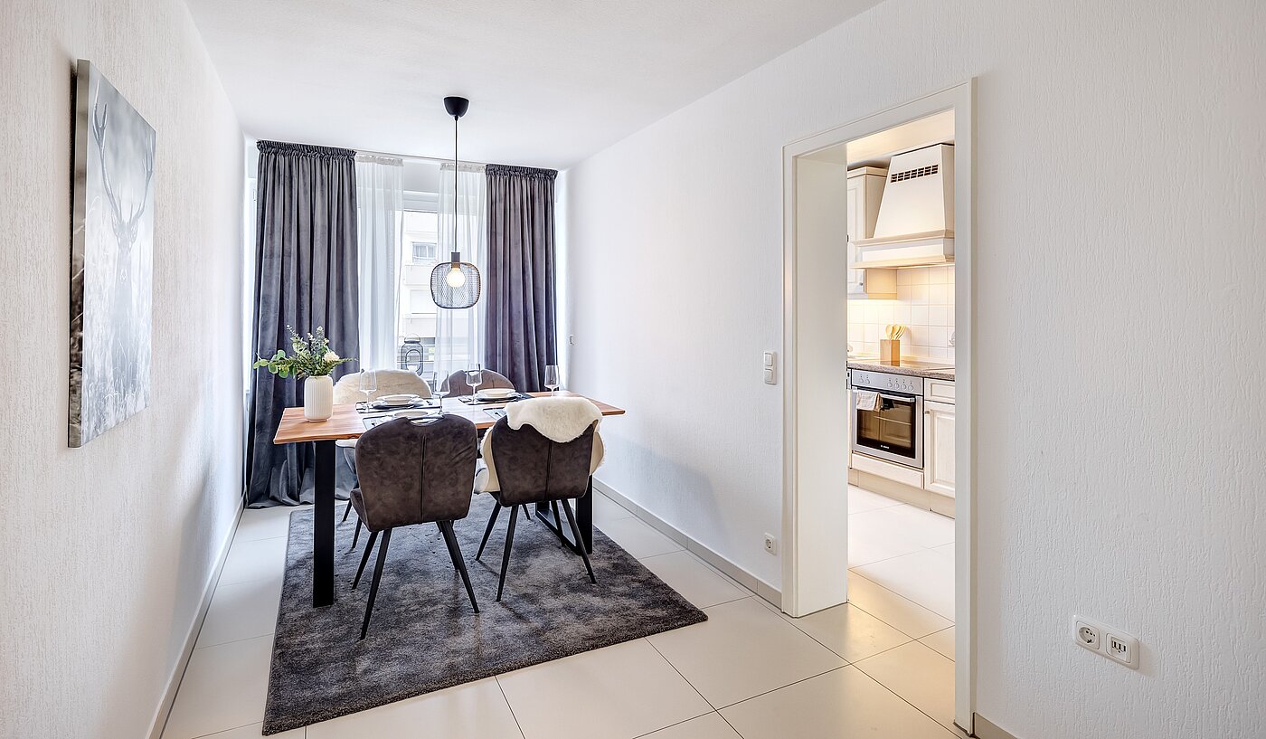 フラット 部屋数 3.5 部屋 | 70284 | separater Essbereich