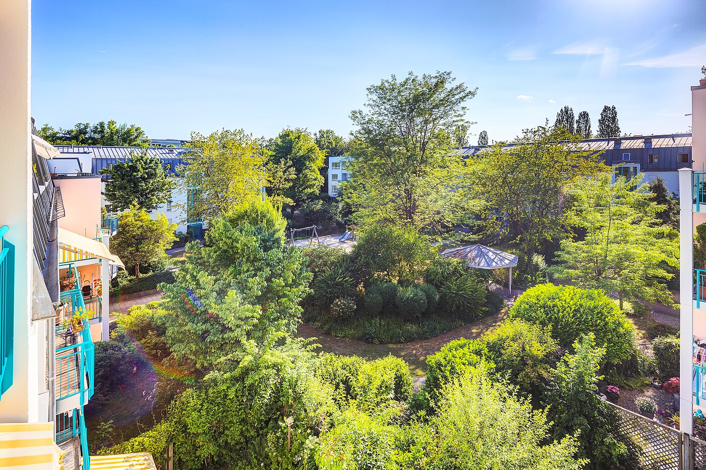 フラット 部屋数 3 部屋 | München-Oberföhring | 70246 | ...Blick ins Grüne