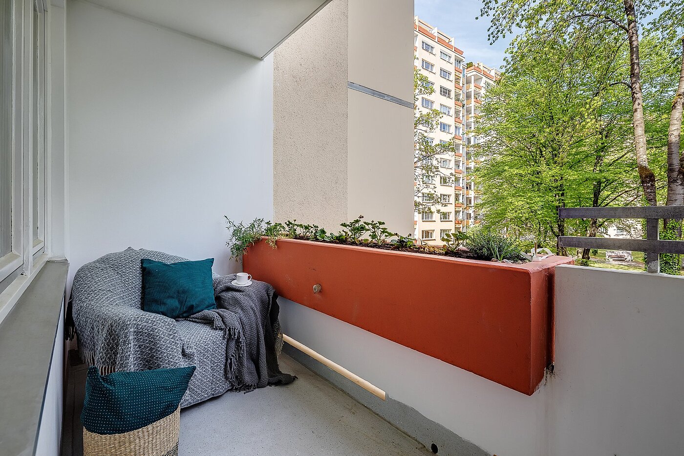 フラット 部屋数 2 部屋 | München-Perlach | 1904ML5 | Balkon mit Ausblick