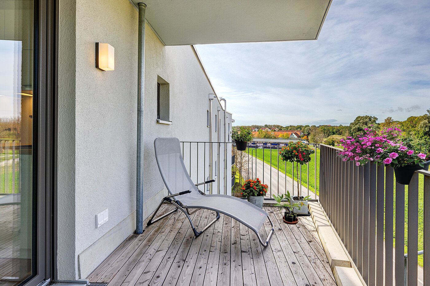フラット 部屋数 2 部屋 | Freising | 70156 | ...und schönem Balkon