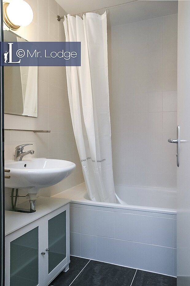 フラット 部屋数 1.5 部屋 | München-Isarvorstadt | 1707ML1 | Bad mit Wanne