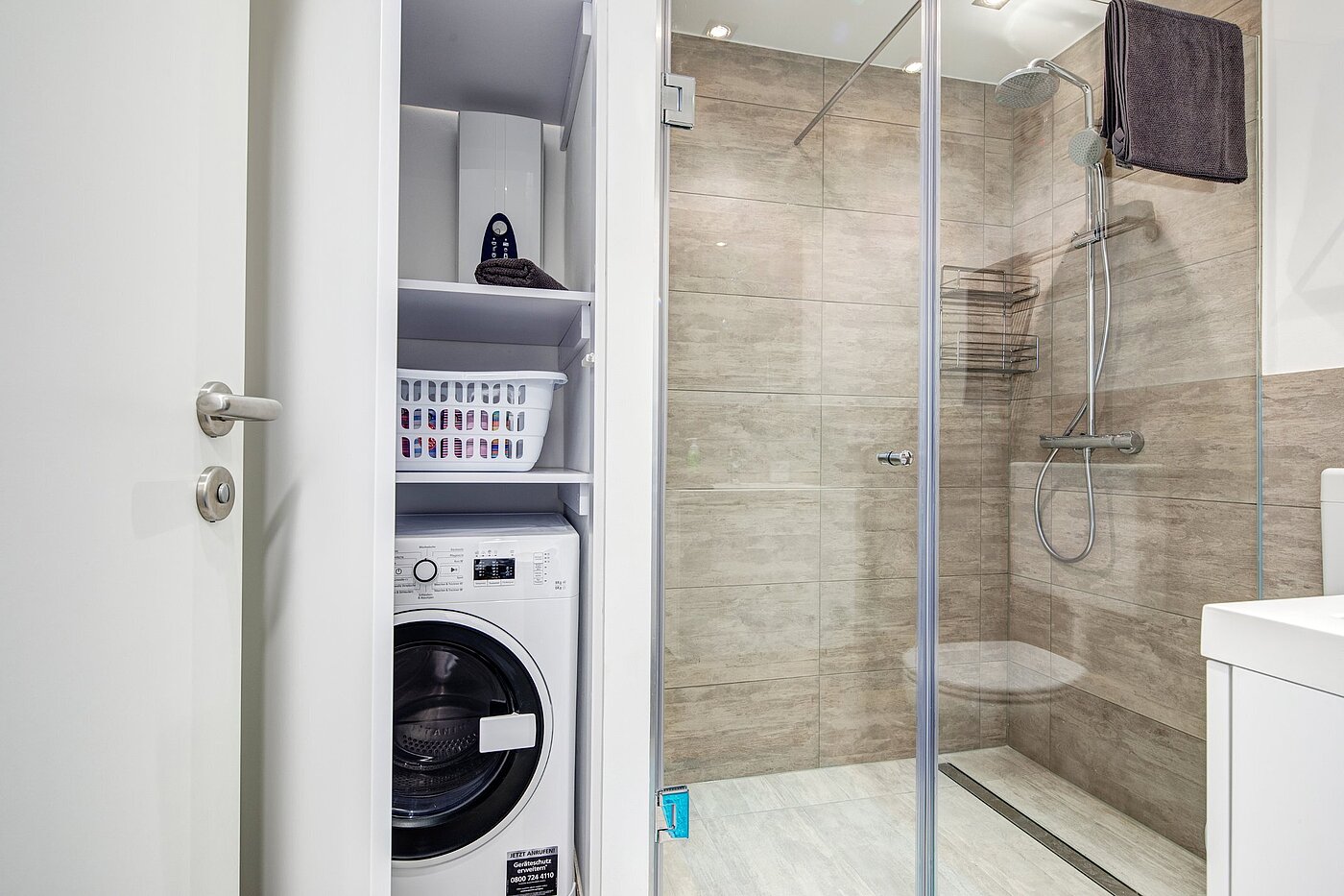フラット 部屋数 1 部屋 | München-Milbertshofen | 2101ML2 | ...mit begehbarer Dusche