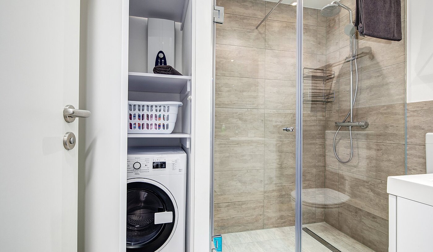 フラット 部屋数 1 部屋 | München-Milbertshofen | 2101ML2 | ...mit begehbarer Dusche