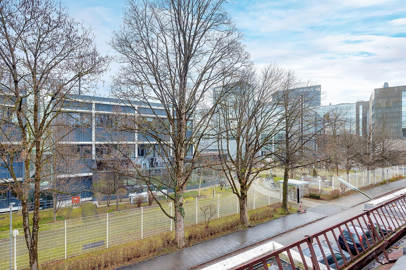 フラット 部屋数 1 部屋 | München-Bogenhausen | 2012ML2 | Ausblick vom Fenster